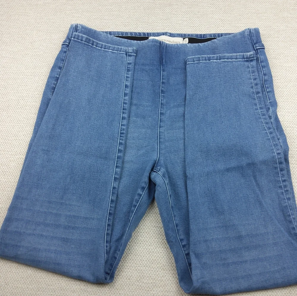Soft Surroundings Supremely Soft Pull-On Skinny‎ Jeans 2EQ77, L